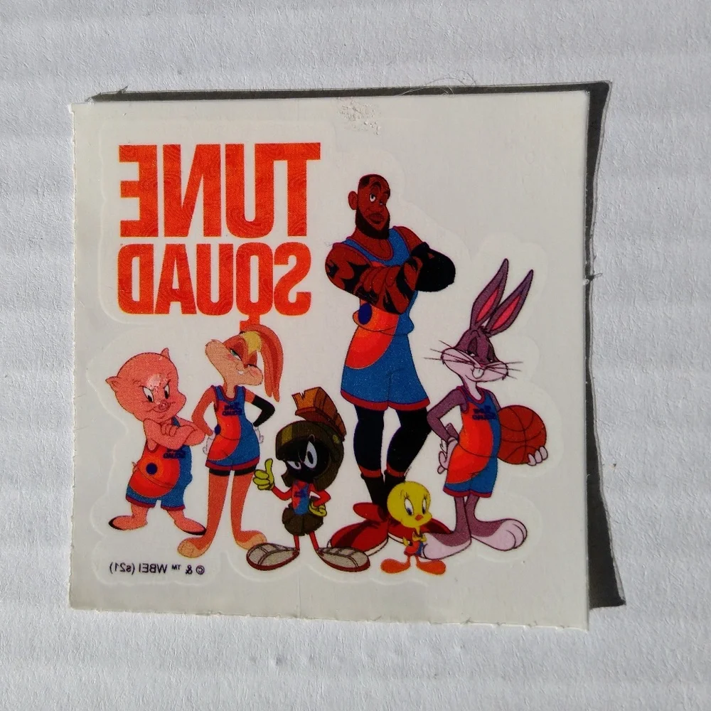 Tune Squad Lebron Bugs Tweety Marvin the Martian Porky Lola Small Body Tattoo
